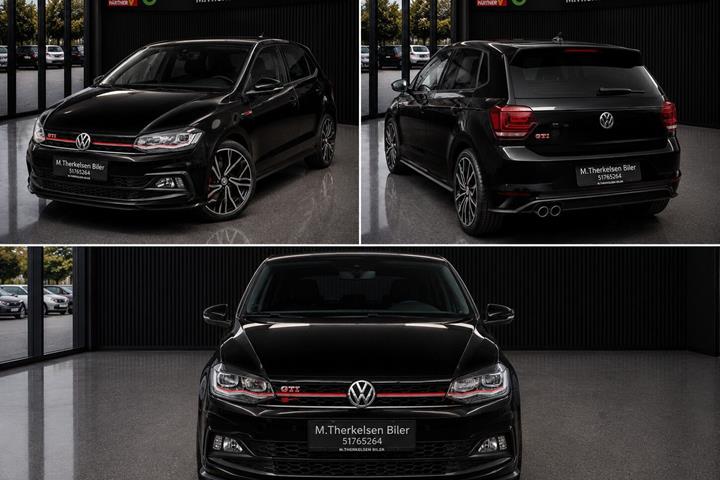 Sort VW Polo fra 2018