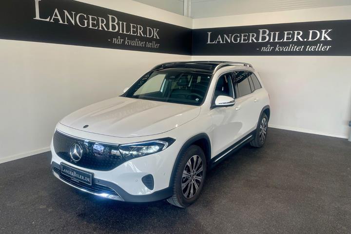 Hvid Mercedes EQB250+ fra 2026