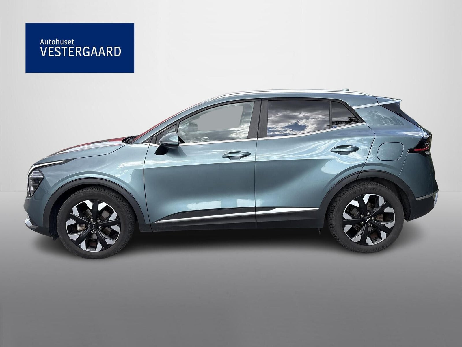 Grå Kia Sportage fra 2022