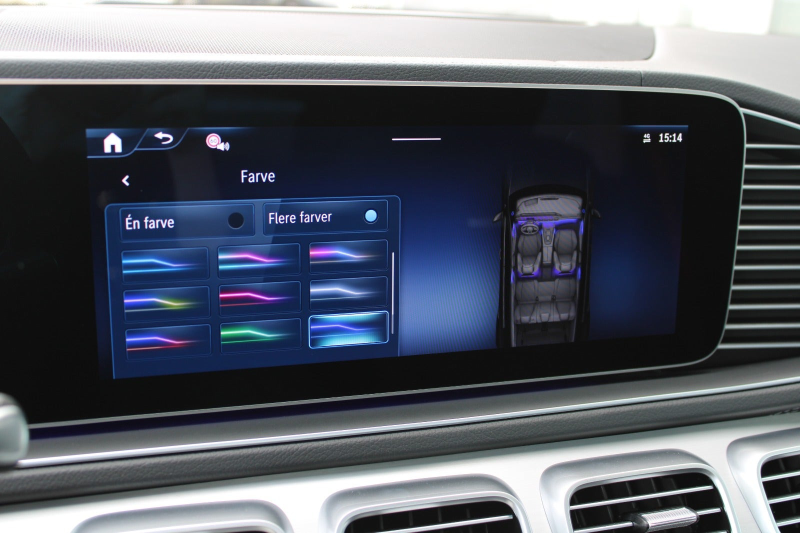 Sort Mercedes GLE53 fra 2025