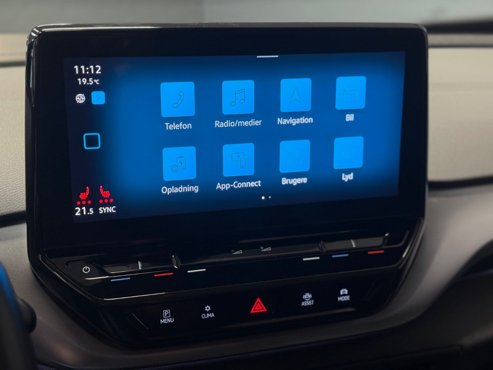Grå VW ID.4 fra 2022