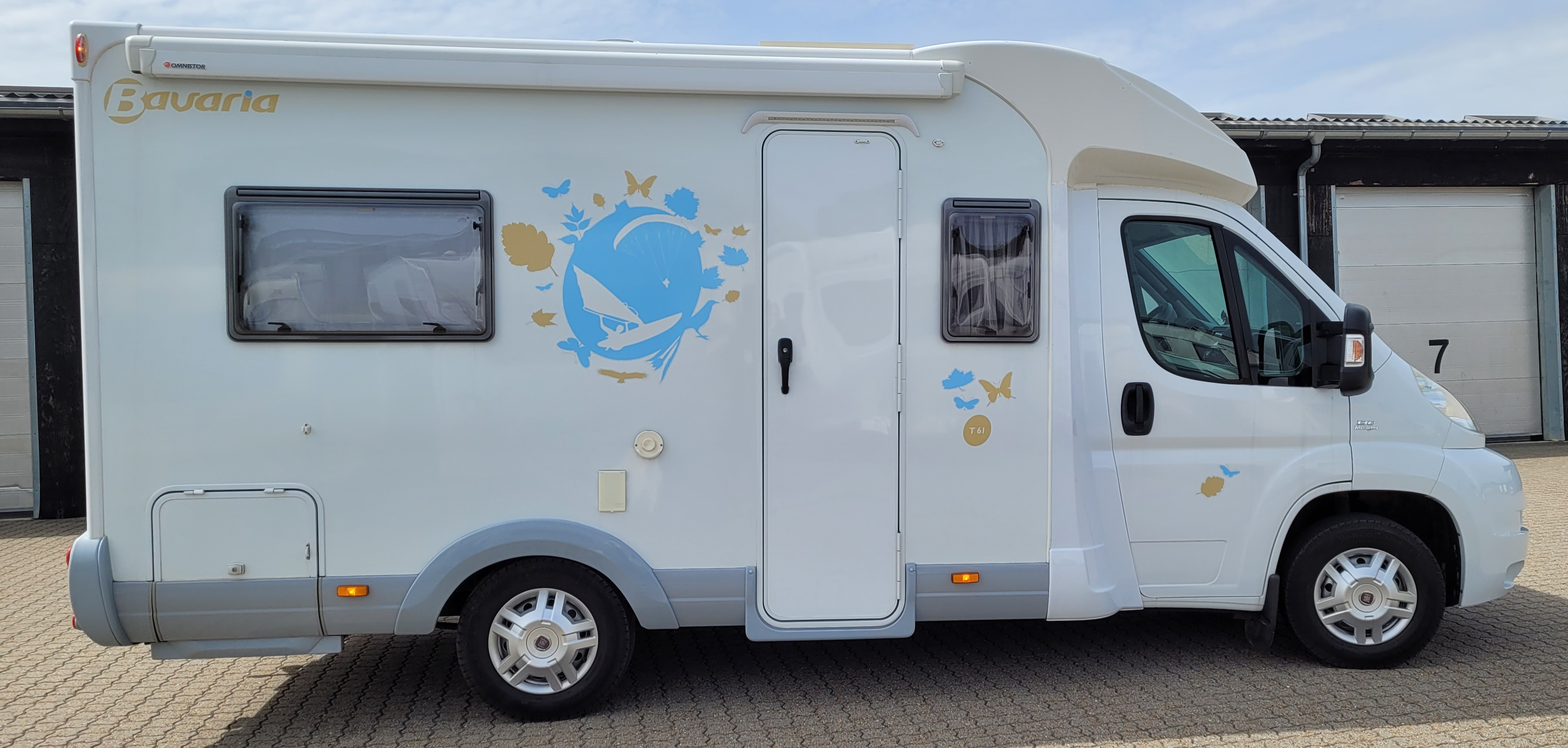 Hvid Fiat Ducato fra 2008
