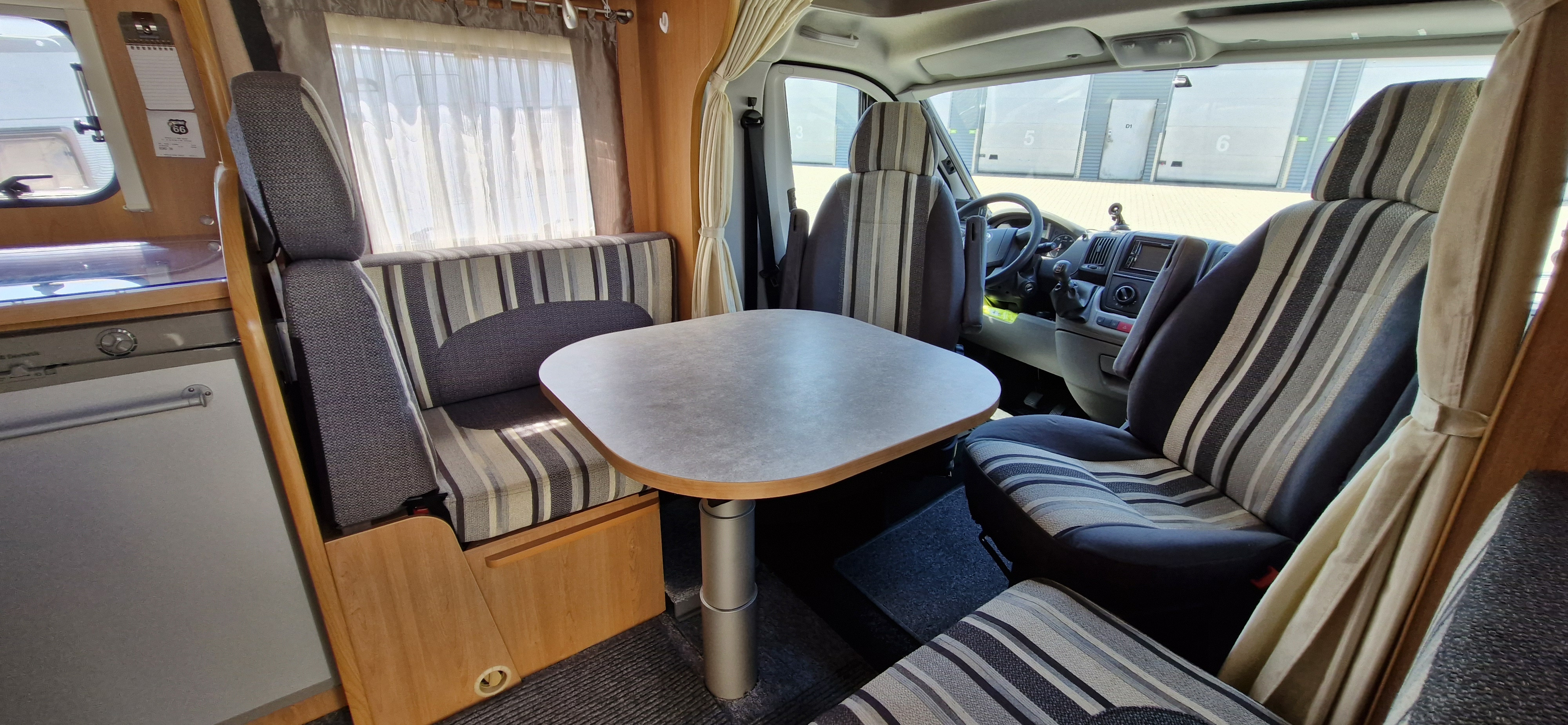 Hvid Fiat Ducato fra 2008
