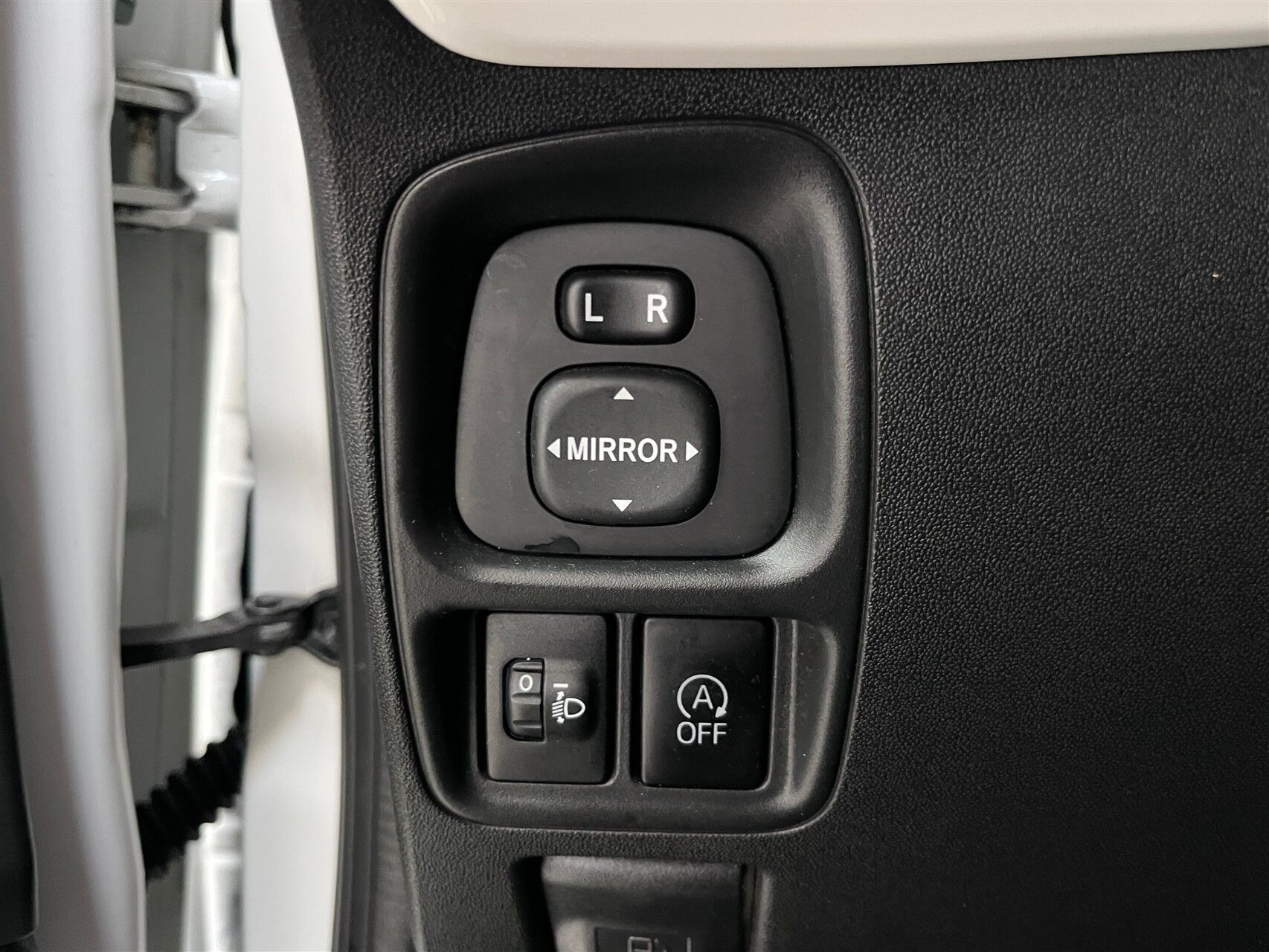 Hvid Toyota Aygo fra 2017