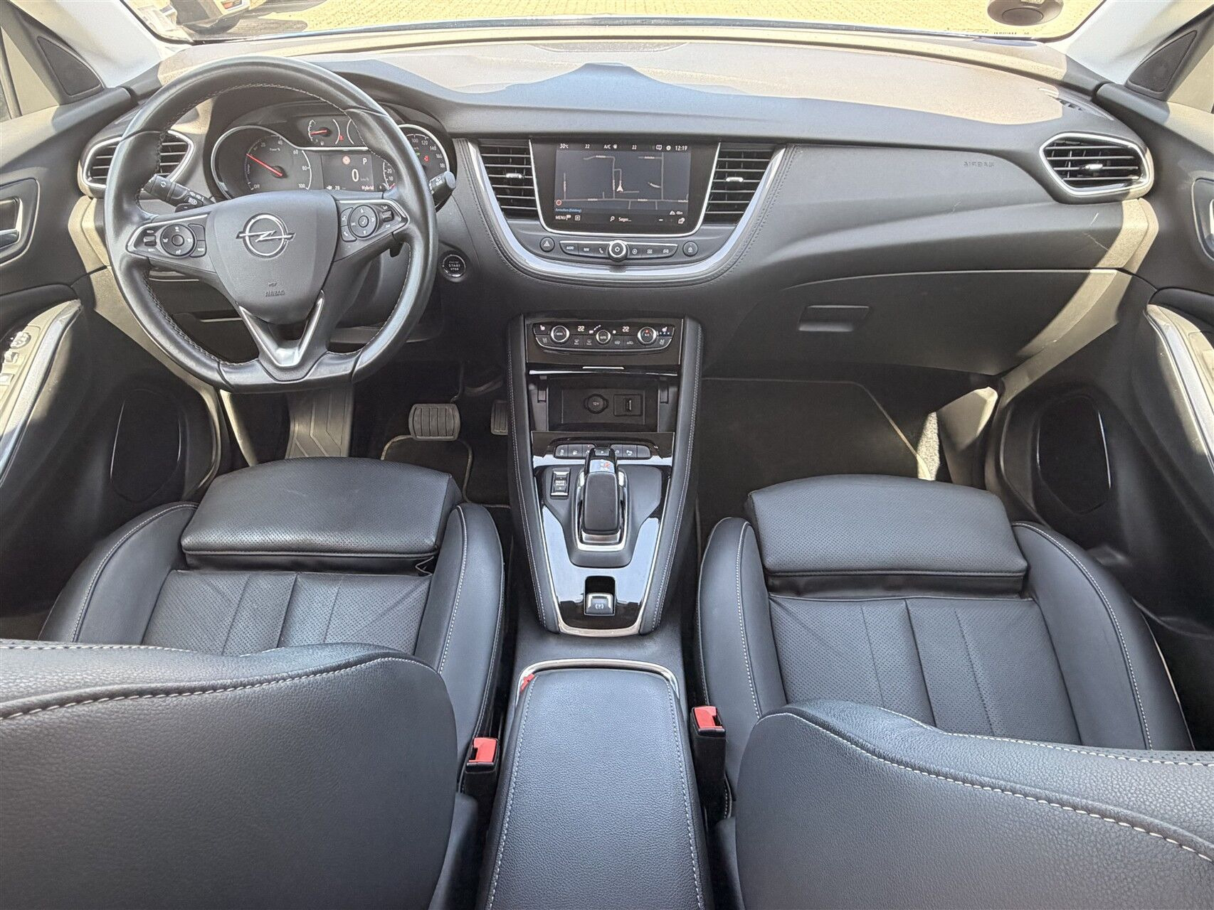 Blå Opel Grandland X fra 2020