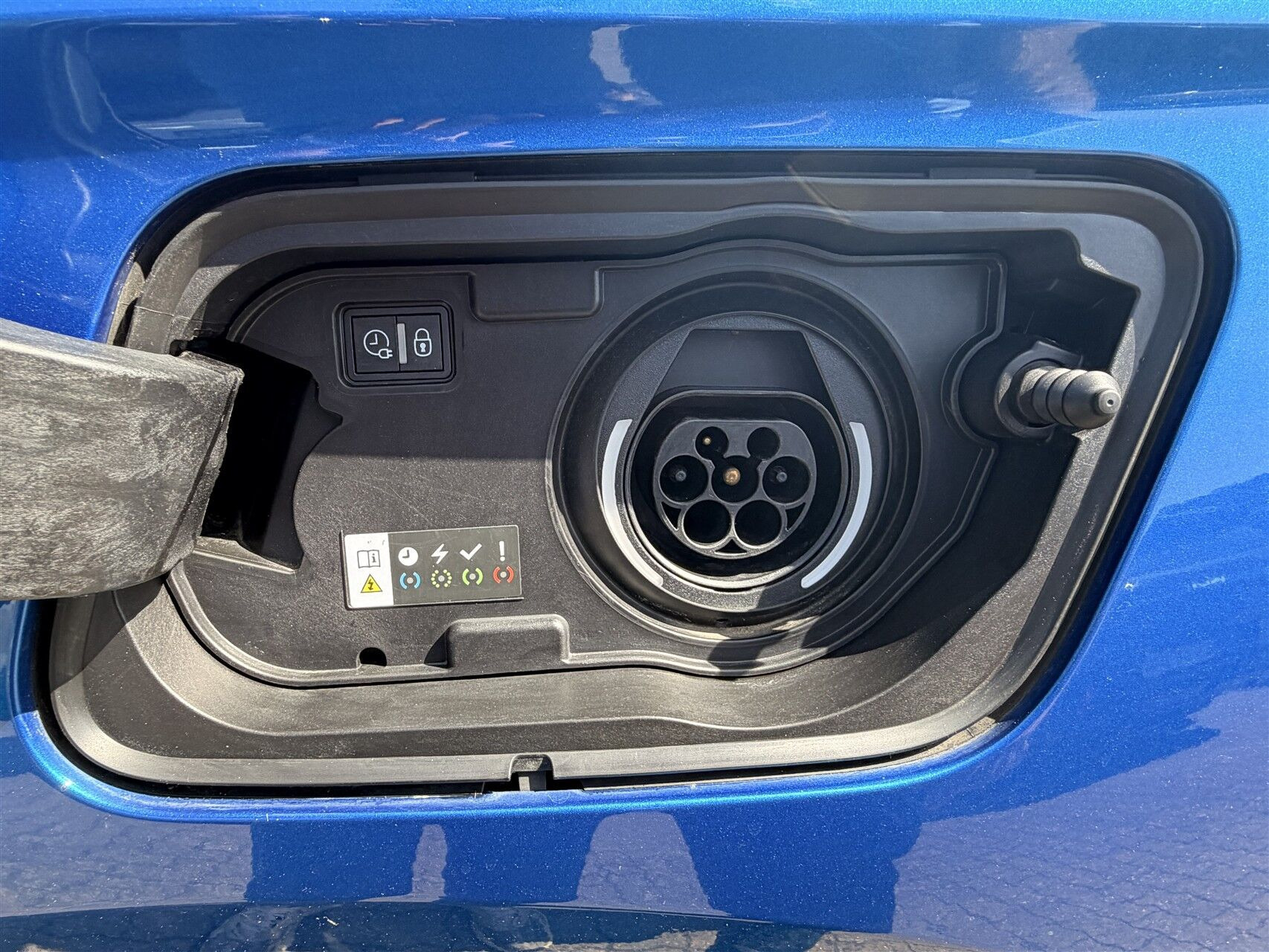 Blå Opel Grandland X fra 2020