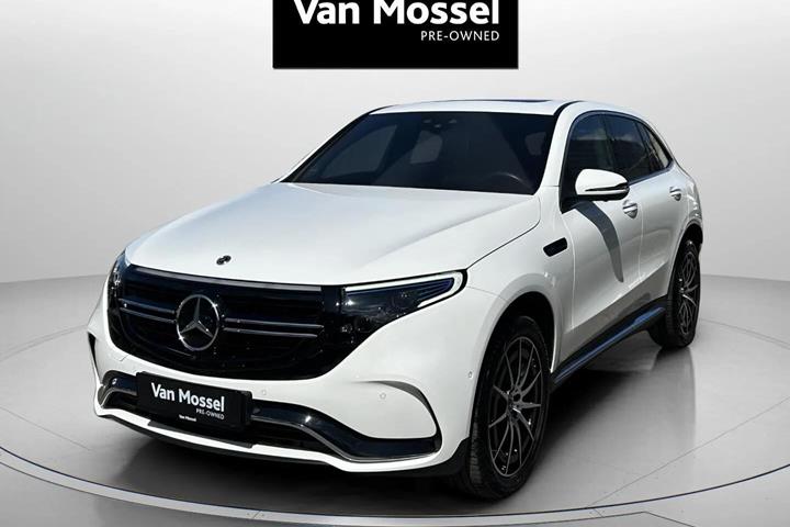 Hvid Mercedes EQC 400 fra 2023