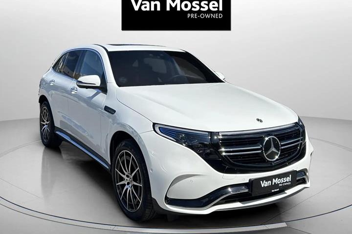 Hvid Mercedes EQC 400 fra 2023