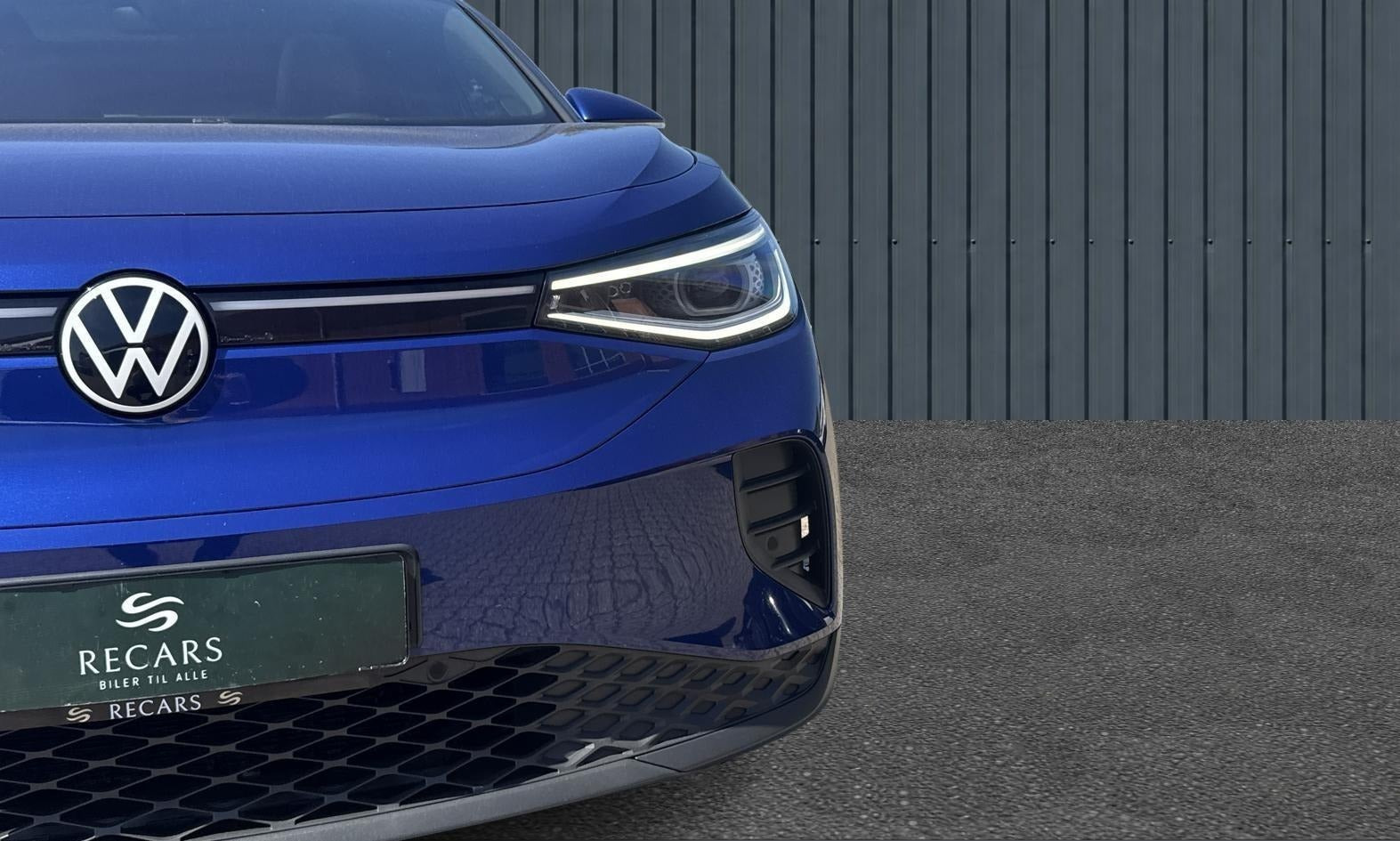 Blå VW ID.4 fra 2022