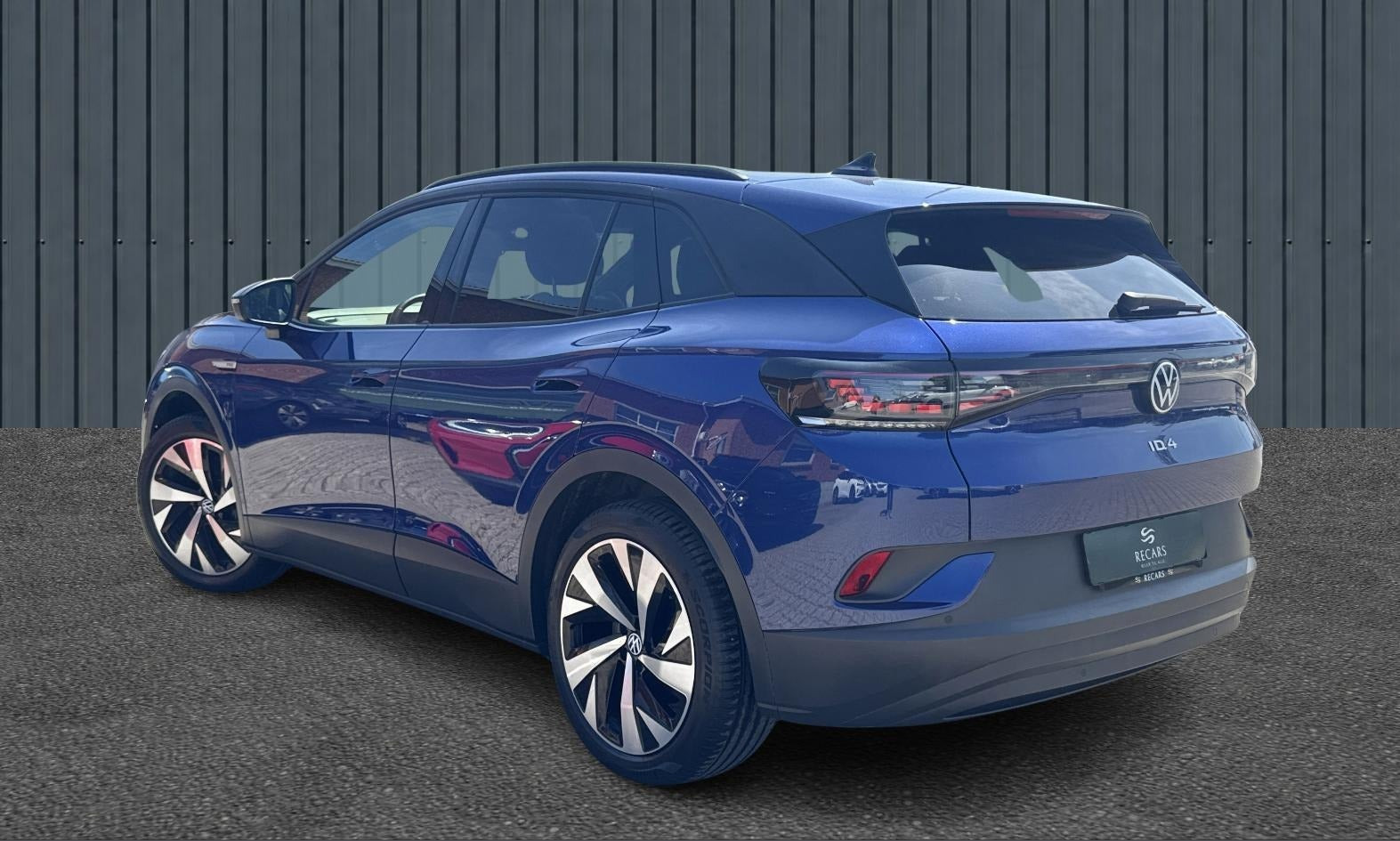 Blå VW ID.4 fra 2022