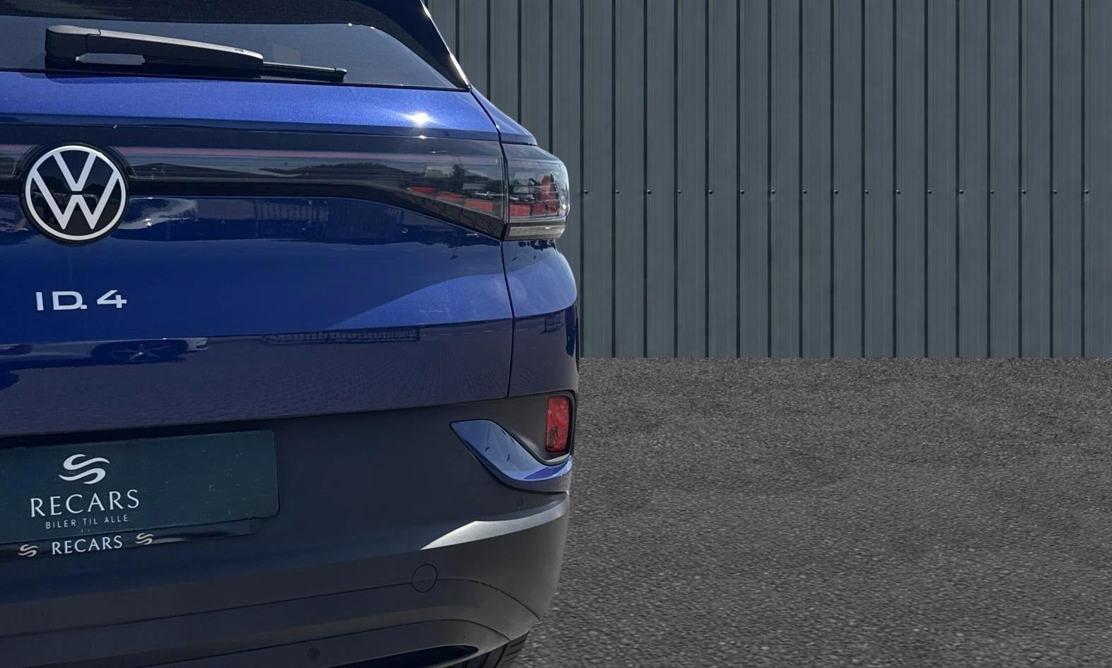 Blå VW ID.4 fra 2022