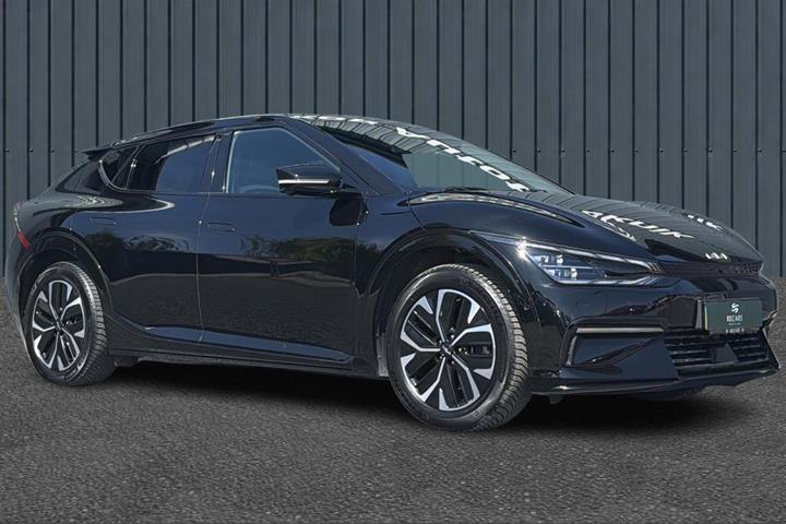Sort Kia EV6 fra 2022 set udefra
