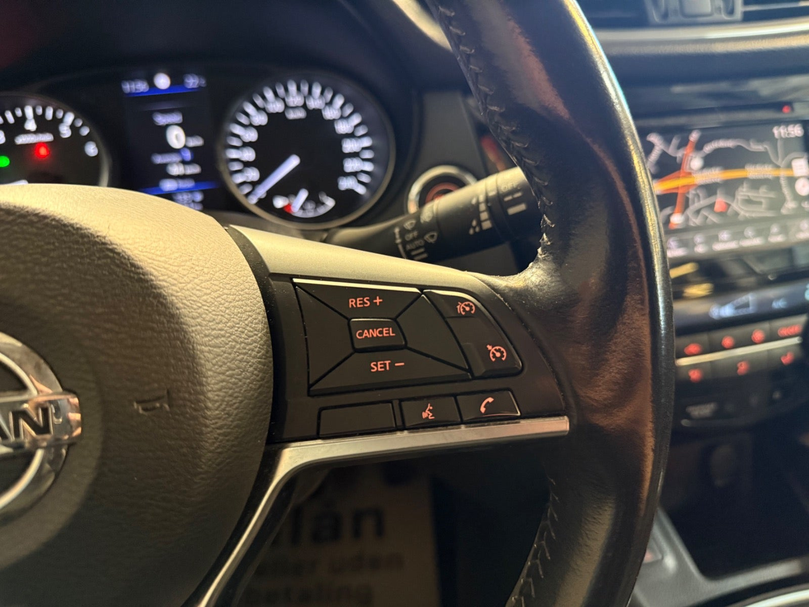 Sølv Nissan Qashqai fra 2019