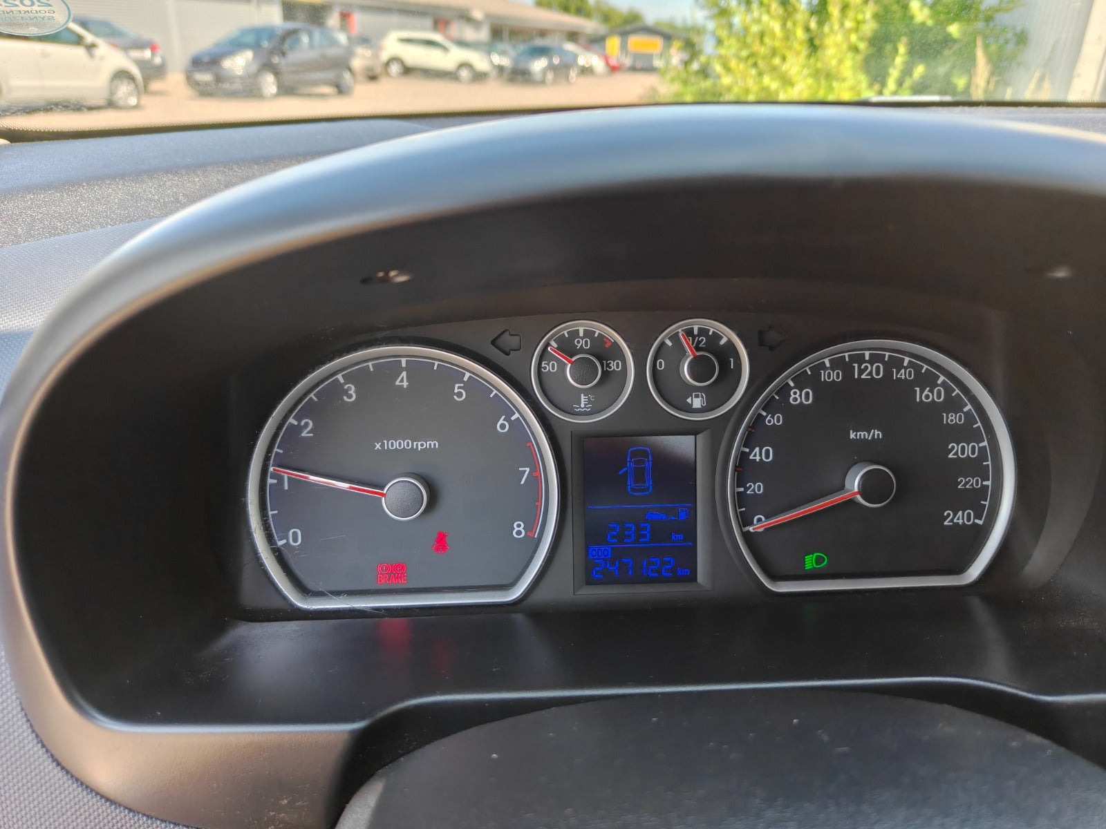 Gul Hyundai i30 fra 2010