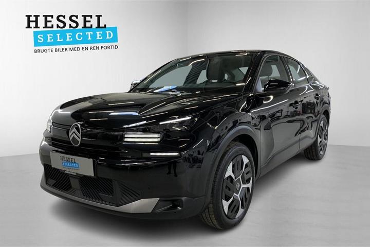 Sort Citroën ë-C4 X fra 2025 set udefra