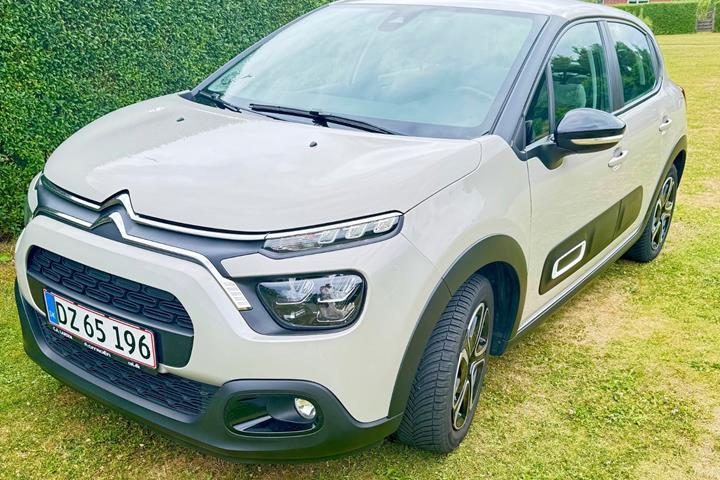Beige Citroën C3 fra 2024 set udefra