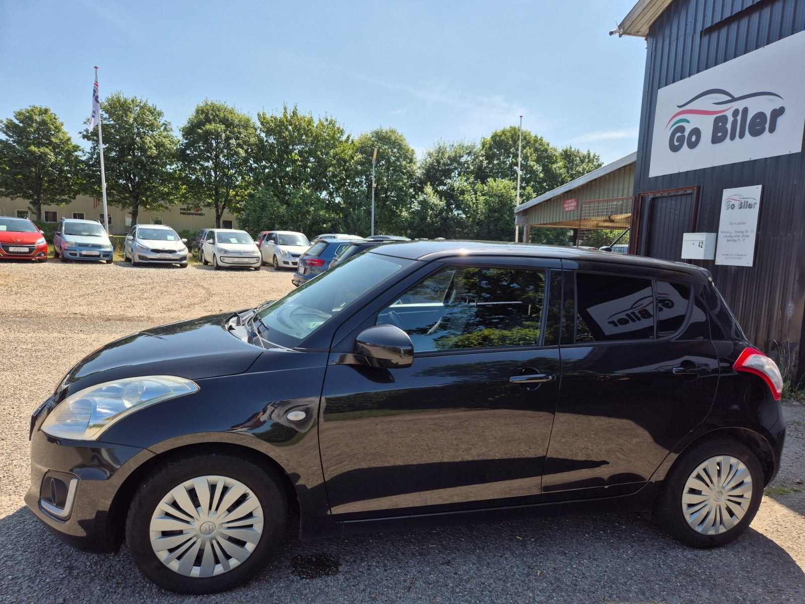 Grøn Suzuki Swift fra 2015