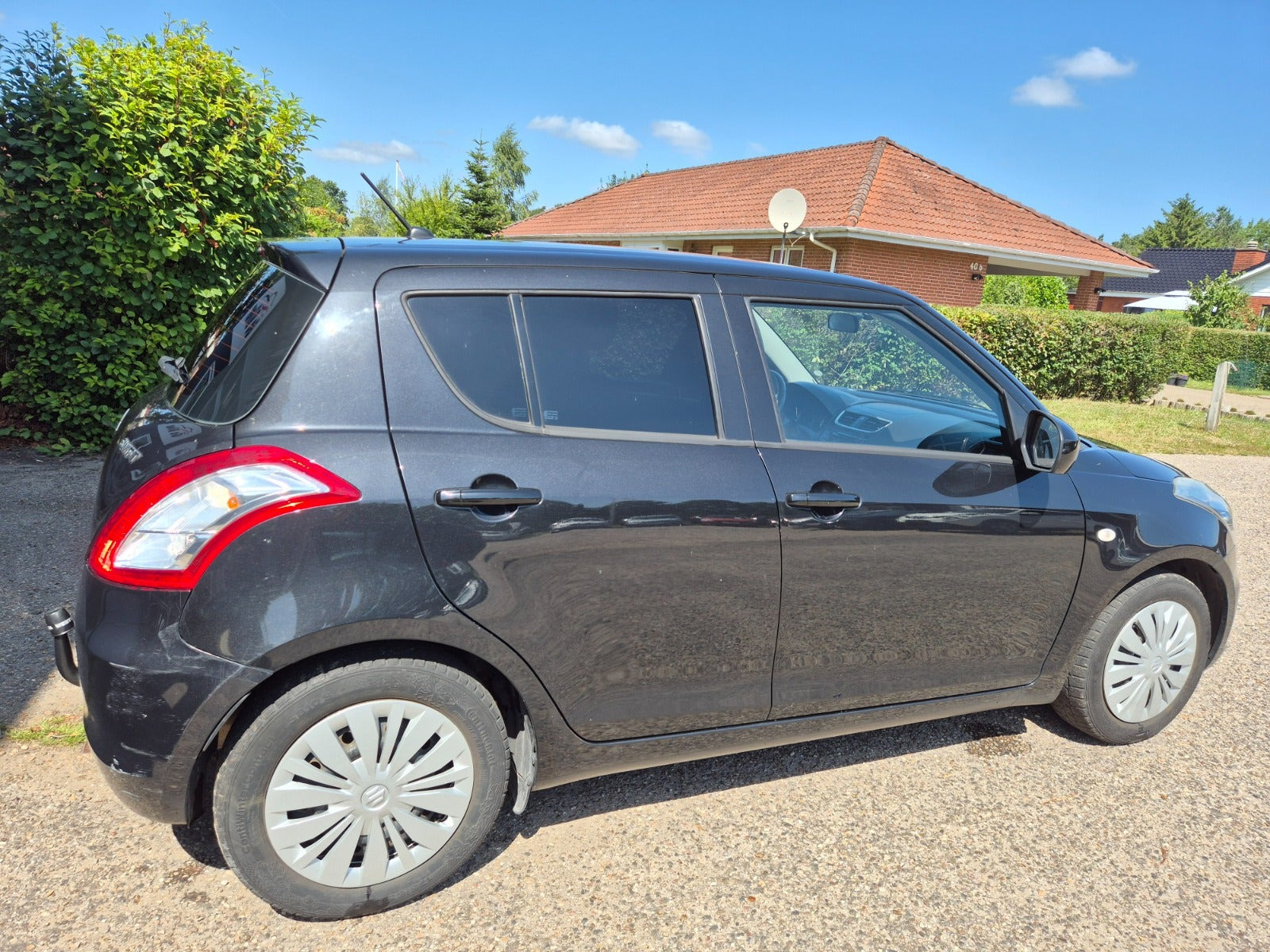 Grøn Suzuki Swift fra 2015