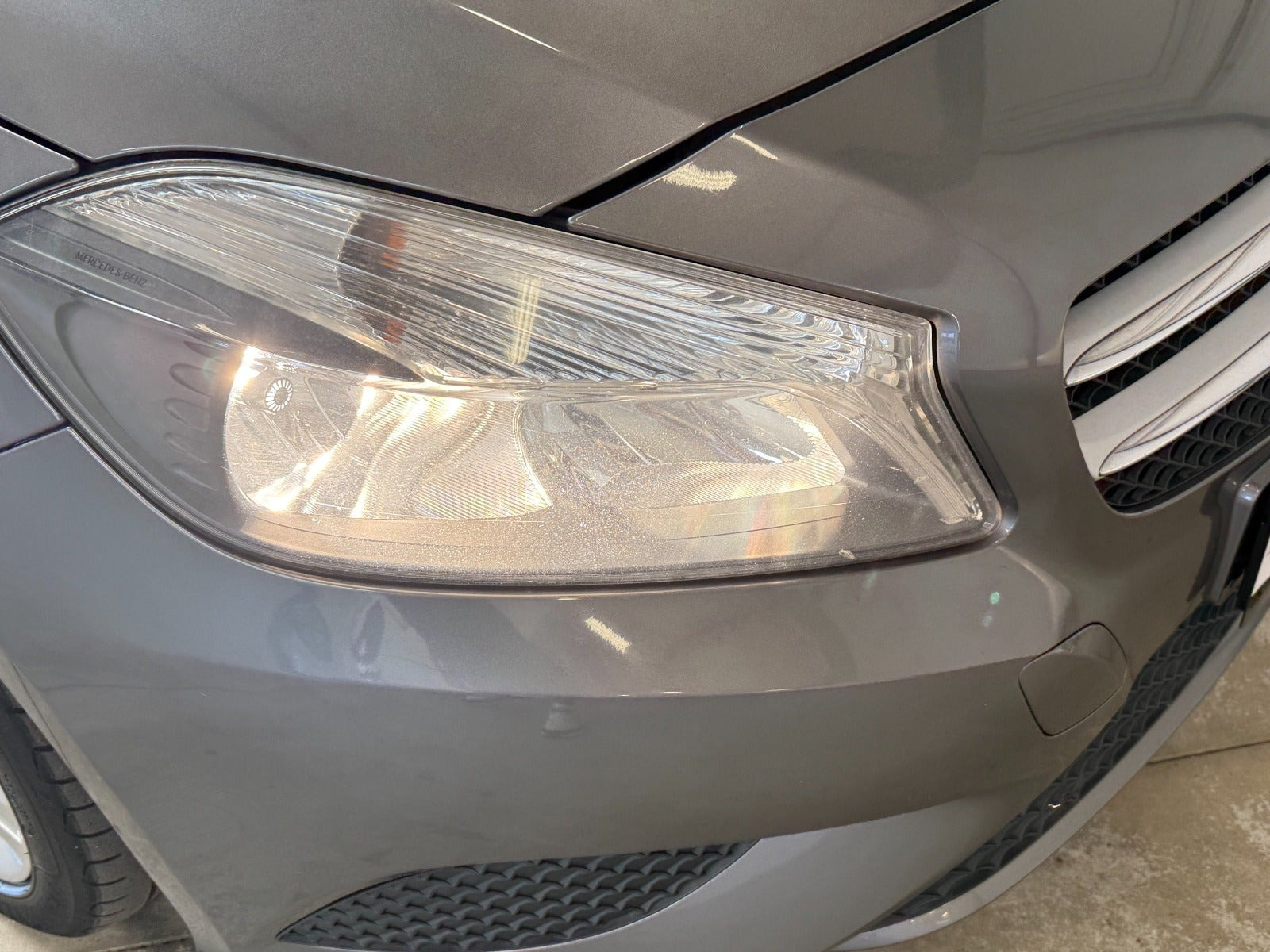 Sort Mercedes A180 fra 2013