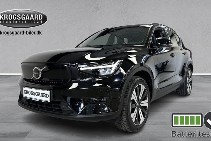 Sort Volvo XC40 fra 2023