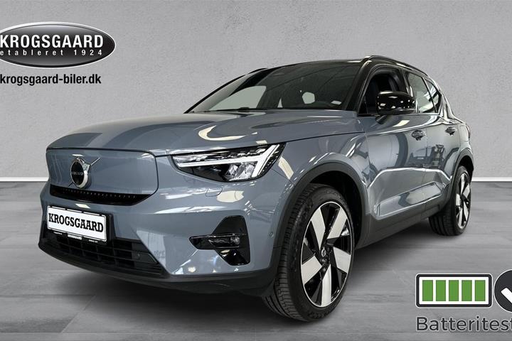 Grå Volvo XC40 fra 2022