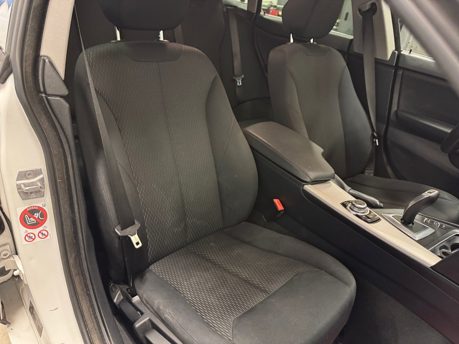Hvid BMW 420d fra 2017
