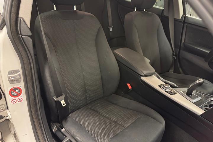 Hvid BMW 420d fra 2017