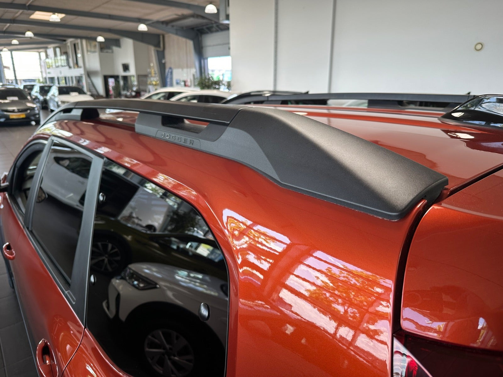Orange Dacia Jogger fra 2022