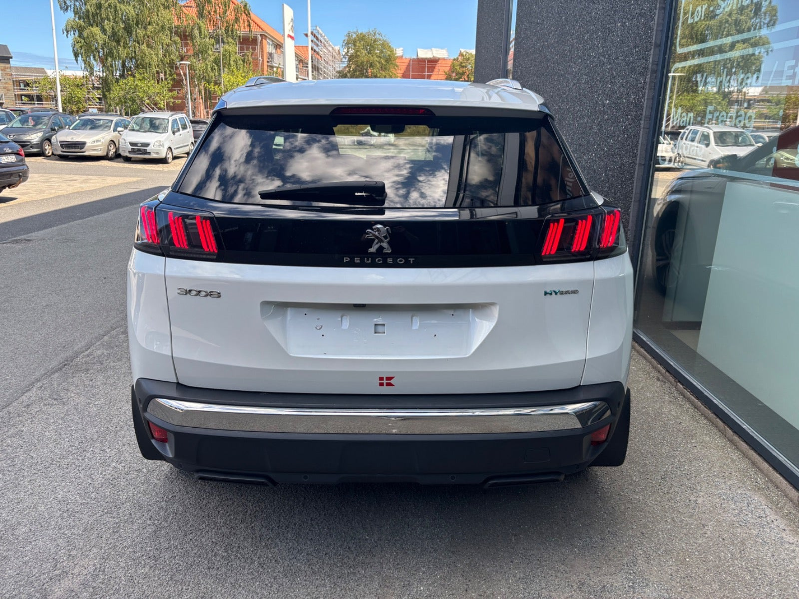 Hvid Peugeot 3008 fra 2021