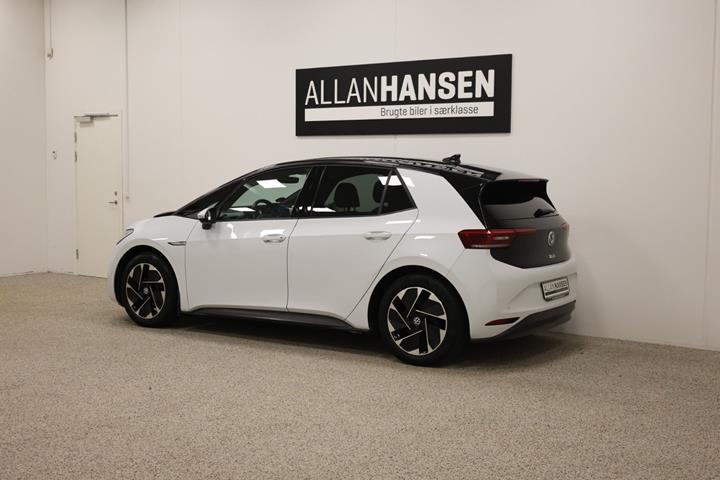 Hvid VW ID.3 fra 2021