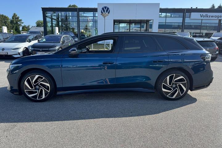 Blå VW ID.7 fra 2025
