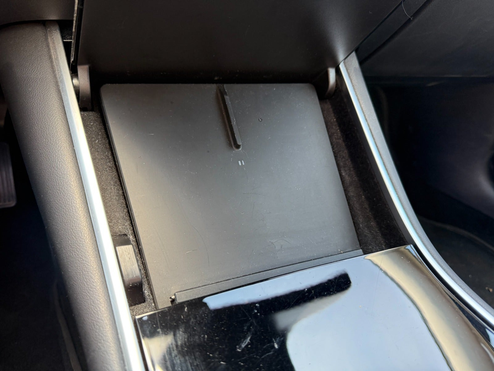 Blå Tesla Model 3 fra 2019