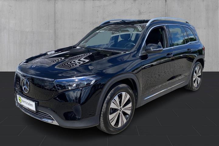 Sort Mercedes EQB250+ fra 2024