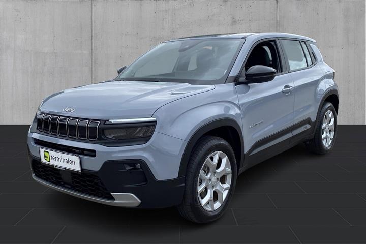 Grå Jeep Avenger fra 2025