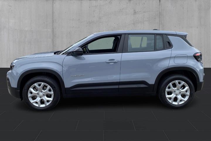 Grå Jeep Avenger fra 2025