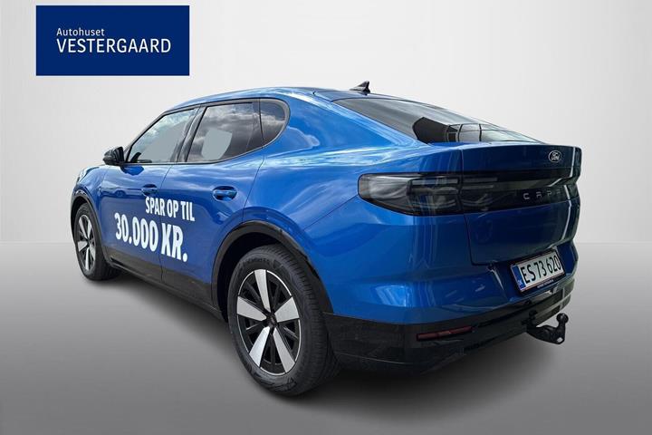 Blå Ford Capri fra 2025