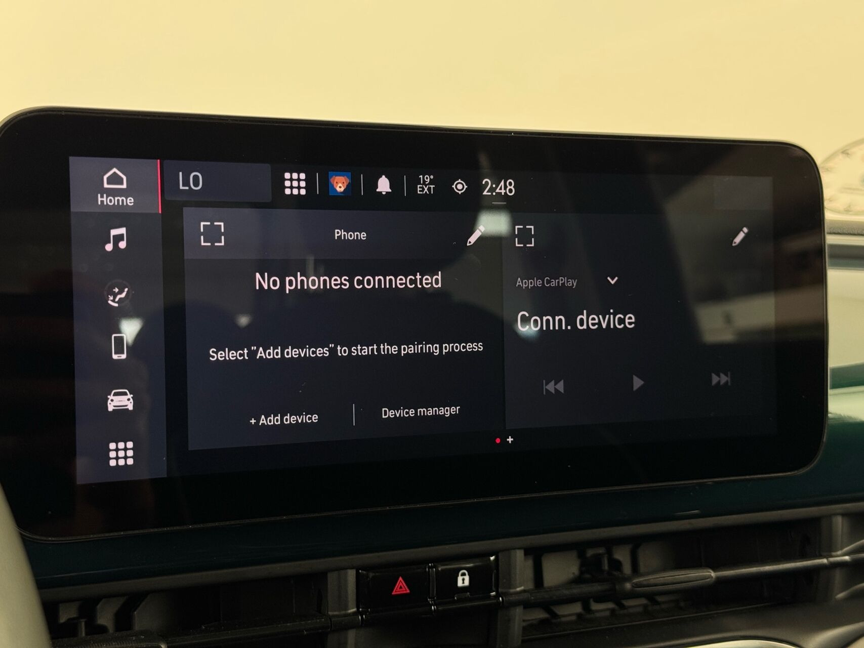 Grøn Fiat 500e fra 2023