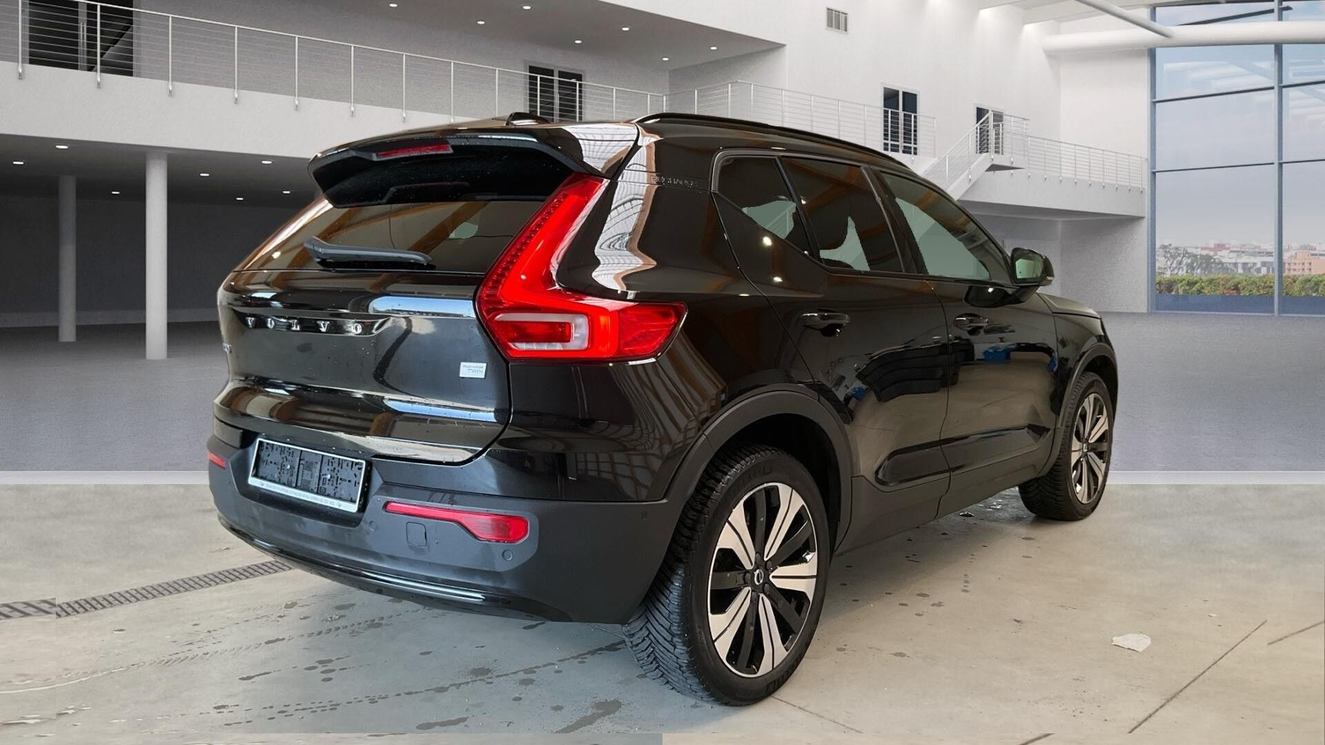 Sort Volvo XC40 fra 2023