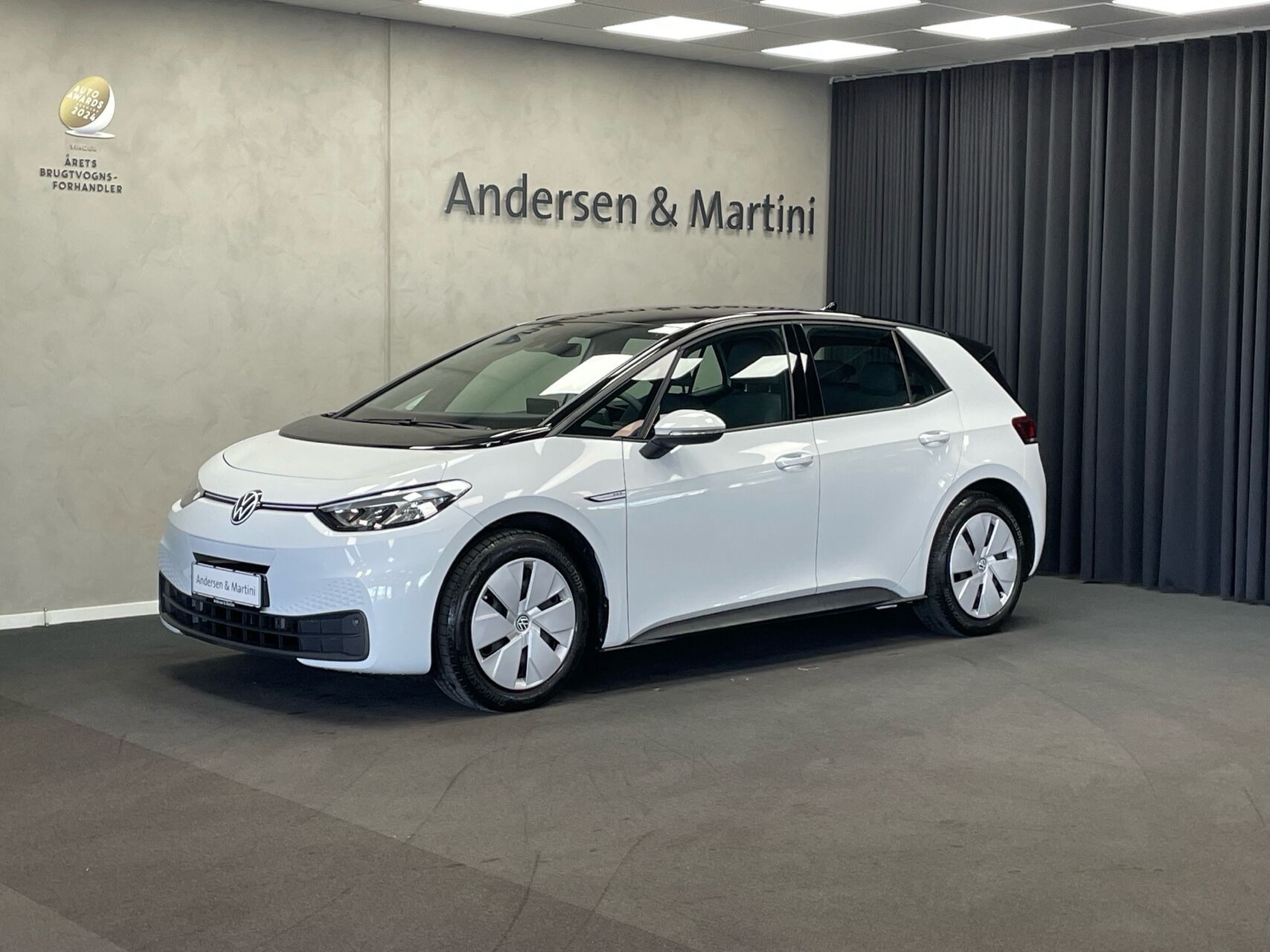 Hvid VW ID.3 fra 2022