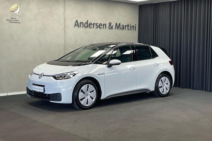 Hvid VW ID.3 fra 2022