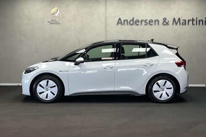Hvid VW ID.3 fra 2022