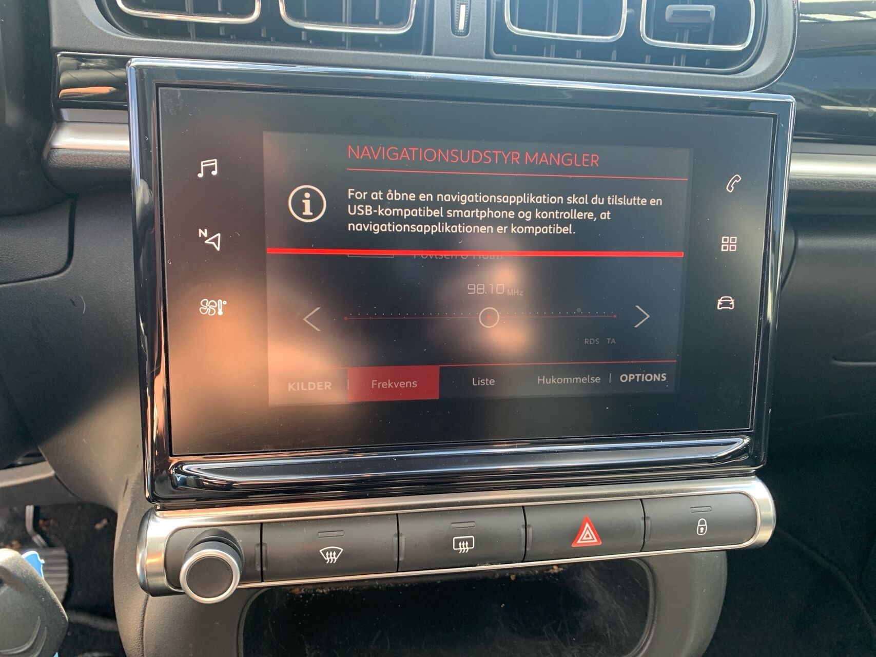 Sort Citroën C3 fra 2020