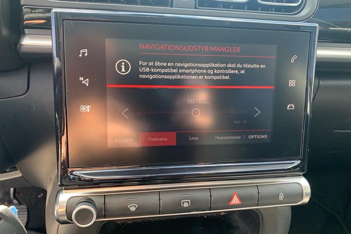Sort Citroën C3 fra 2020