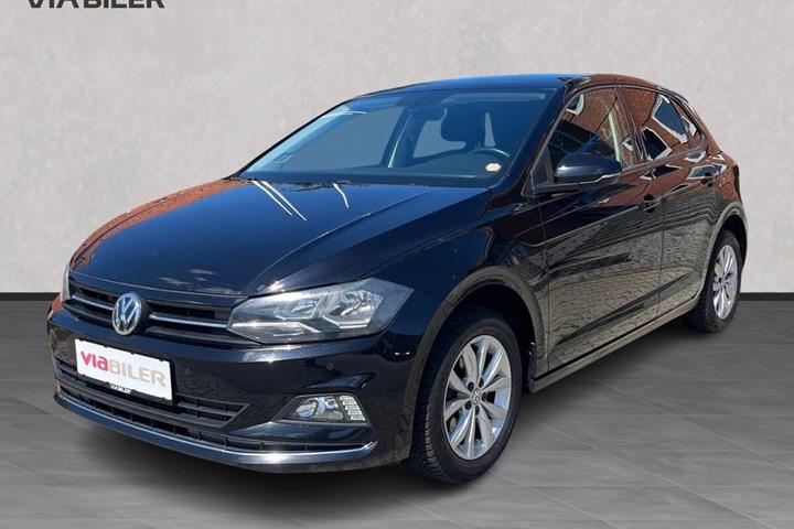 Sort VW Polo fra 2018