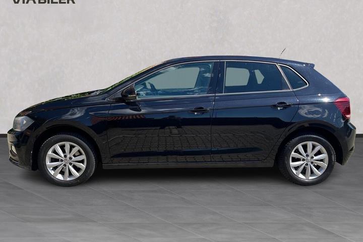 Sort VW Polo fra 2018