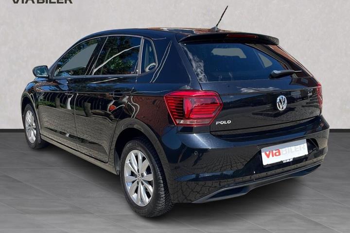 Sort VW Polo fra 2018