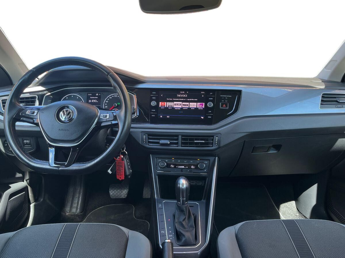 Sort VW Polo fra 2018