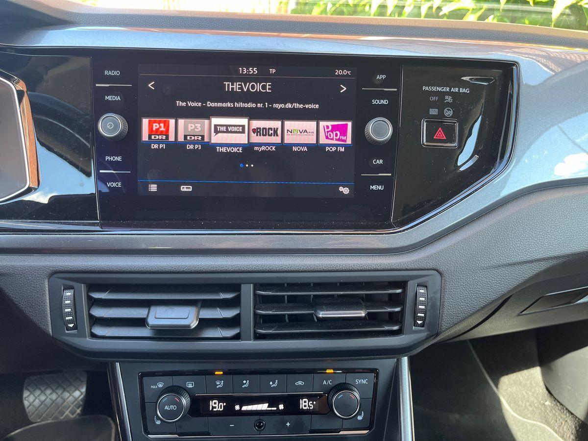 Sort VW Polo fra 2018