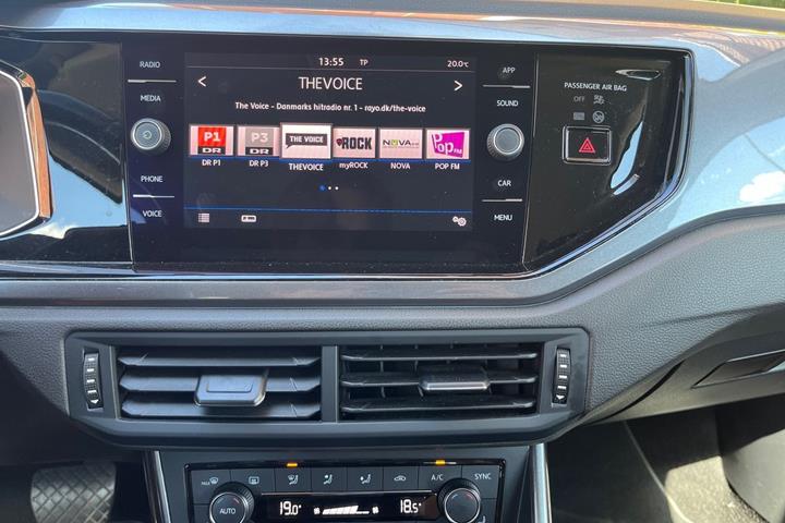 Sort VW Polo fra 2018