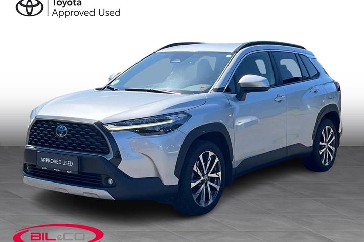 Grå Toyota Corolla Cross fra 2022
